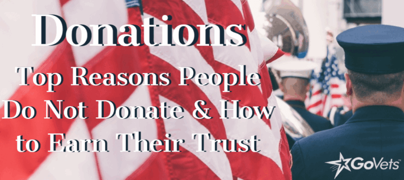 Top Reasons People Do No Donate & How to Earn Their Trust