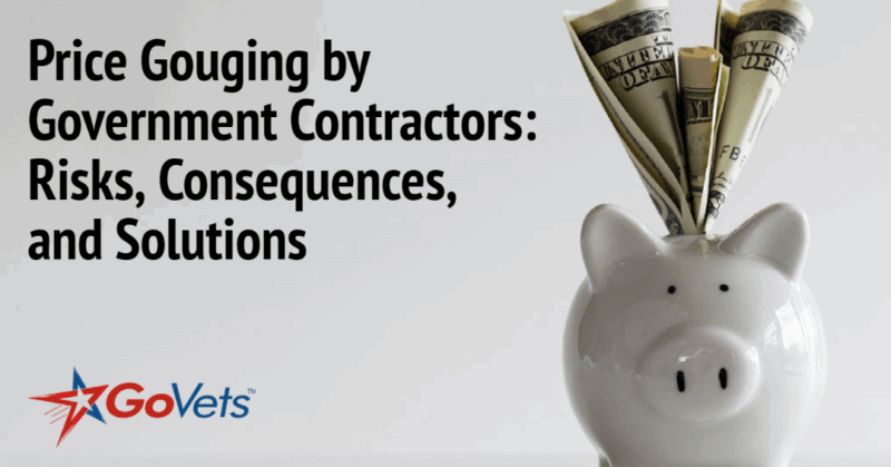 Price Gouging by Government contractors