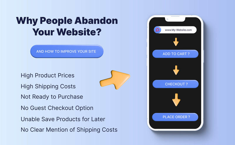 Why people abandon your website and how to fix it?