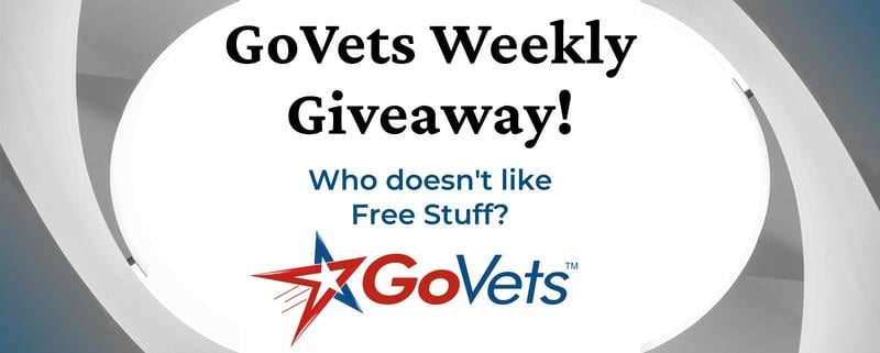 GoVets Weekly giveaway - Submit your entry each week and win!